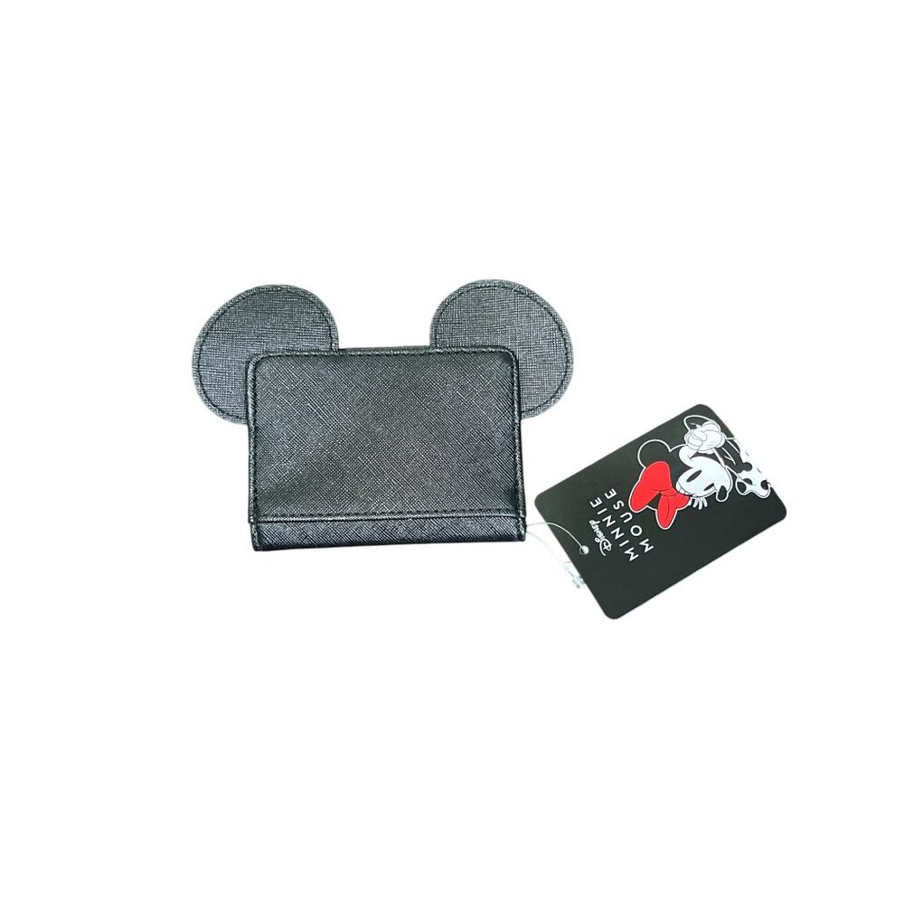 Disney Mickey & Minnie Mouse Polka Dot Crossbody Bag & 3 Wallet Bundle Gift Set - Picture 10 of 13